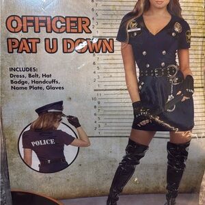 Spirit Navy and Silver Officer Costume